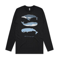 Whale, Whale, Whale (mens long sleeve)