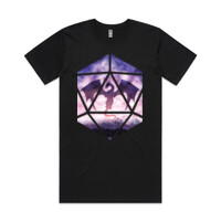 Purple Sky Dragon D20 (tall tee)