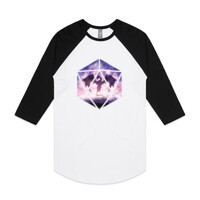 Purple Sky Dragon D20 (raglan)