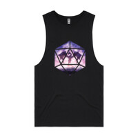 Purple Sky Dragon D20 (mens tank)