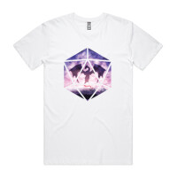 Purple Sky Dragon D20 (mens tee)