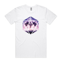 Purple Sky Dragon D20 (mens tee)