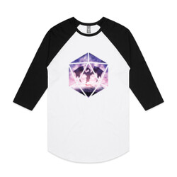 Purple Sky Dragon D20 (raglan)