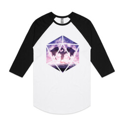 Purple Sky Dragon D20 (raglan)