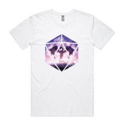 Purple Sky Dragon D20 (mens tee)