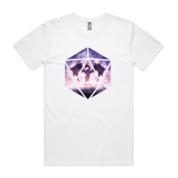 Purple Sky Dragon D20 (mens tee)