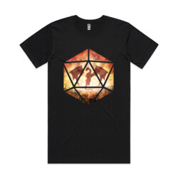 Fire Dragon D20 (tall tee)