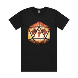 Fire Dragon D20 (tall tee)