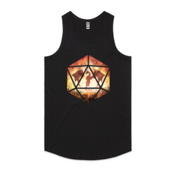 Fire Dragon D20 (womens singlet)
