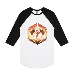 Fire Dragon D20 (raglan)
