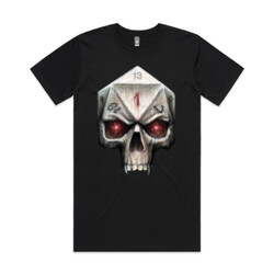 Skull D20 (tall tee)