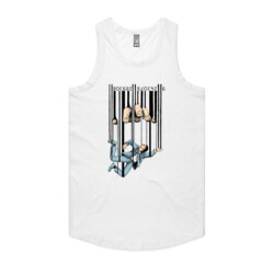 Barcode (womens singlet)