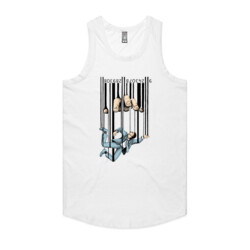 Barcode (womens singlet)