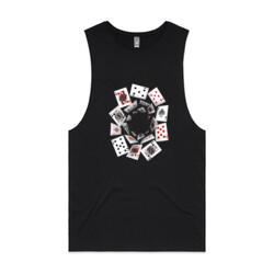 Falling Cards (mens tank)