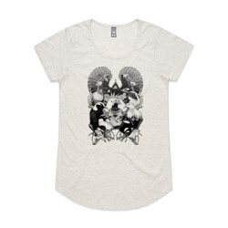 Australian Birds I (womens marli tee)