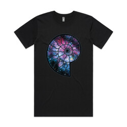 Ammonite & Space I (tall tee)