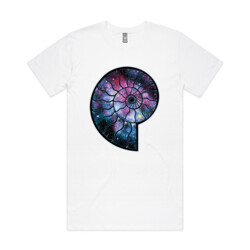 Ammonite & Space I (tall tee)
