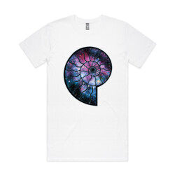 Ammonite & Space I (tall tee)