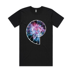 Ammonite & Space II (tall tee)