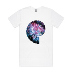Ammonite & Space II (tall tee)