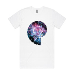 Ammonite & Space II (tall tee)
