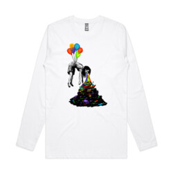 Rainbow Sick (mens long sleeve)