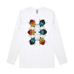Hibiscus Bugs (mens long sleeve)