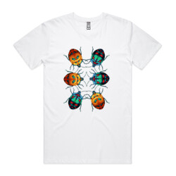 Hibiscus Bugs (mens tee) 