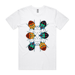 Hibiscus Bugs (mens tee) 